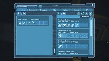 Space Engineers:  Listing inventory names