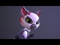 3D Man and Sculpt cat