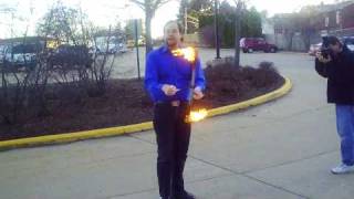 fire devil sticks