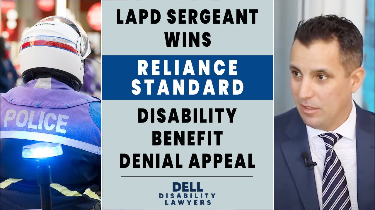 LA Police Officer with COPD & Back Disorder Wins Reliance Standard Long