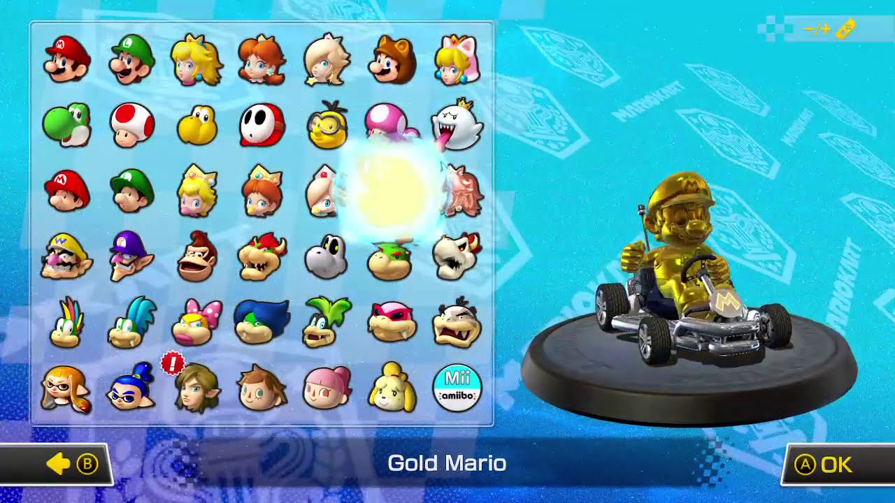 Mario Kart 8 Deluxe - Getting Gold Mario (Nintendo Switch)