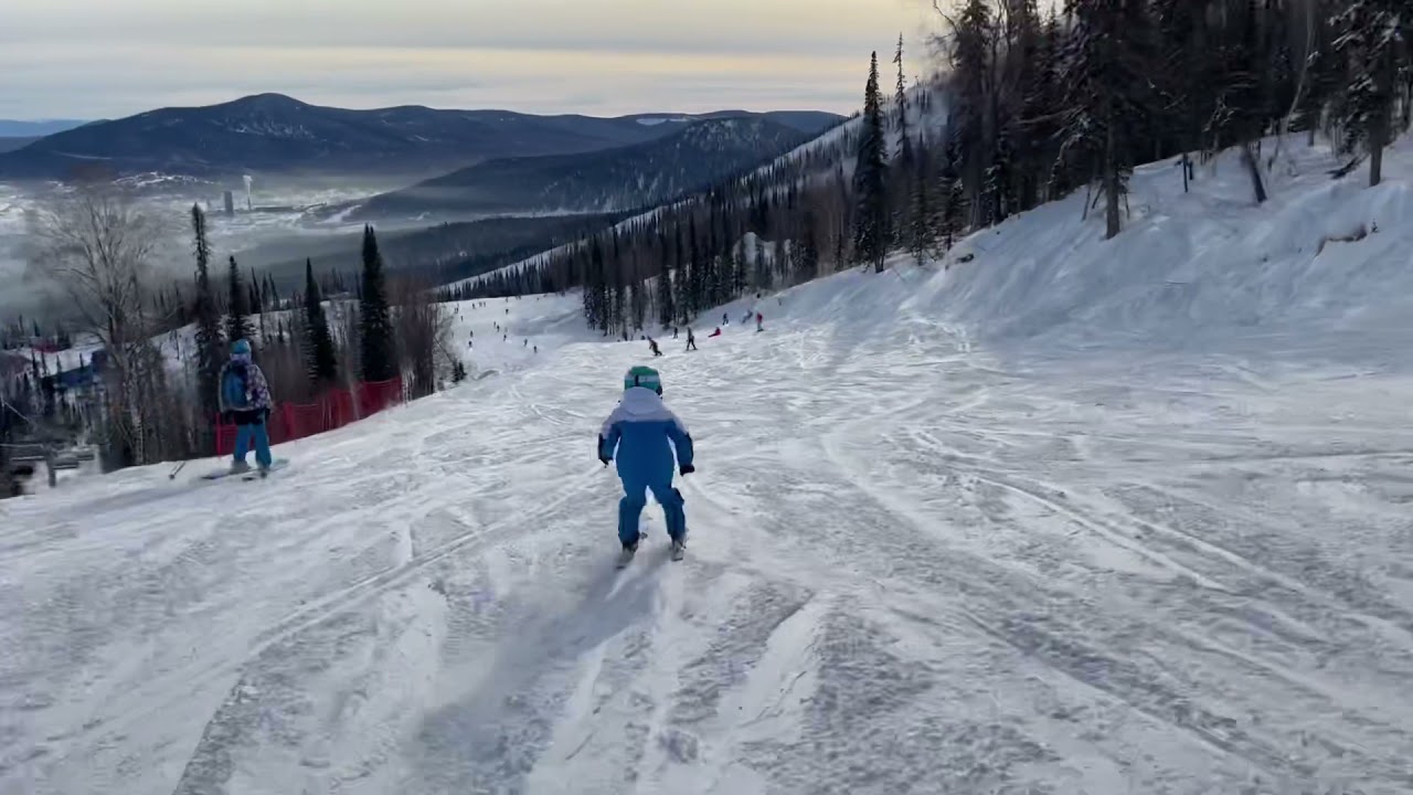 Семья Шлеменко.Шерегеш 2021 - YouTube