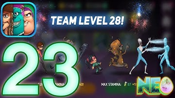 Disney Heroes: Battle Mode Gameplay Walkthrough Part 23 - Team Level 28! (iOS, Android)