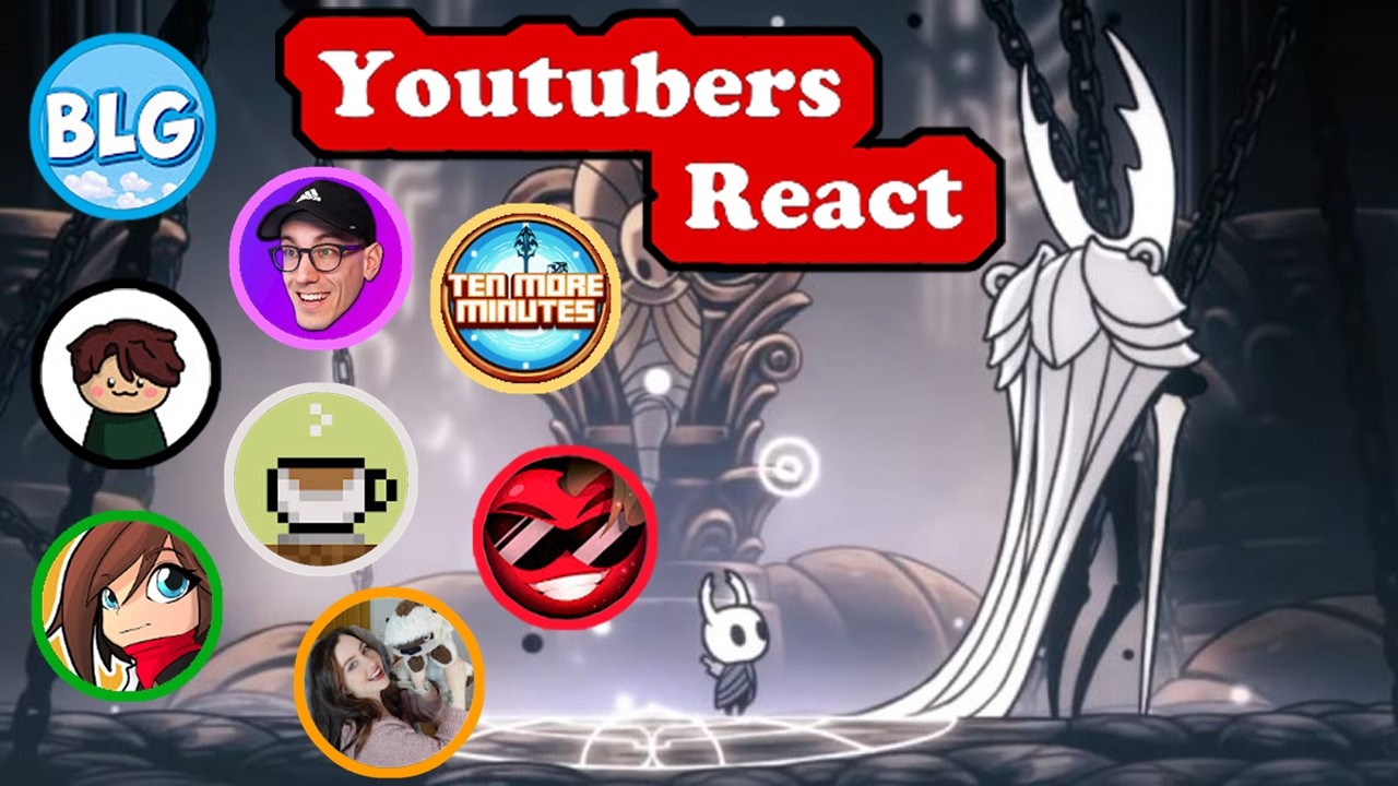 Реакция ютуберов на Pure Vessel [Hollow Knight]