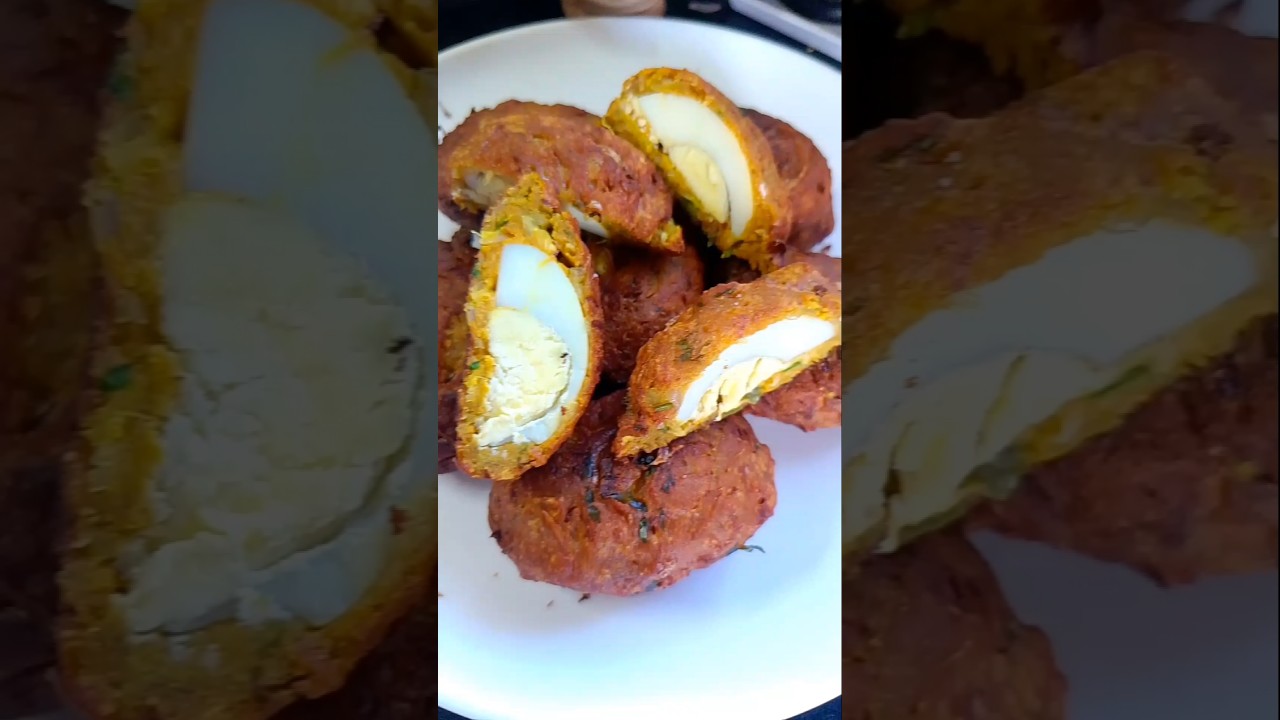 Ramzan special Onion anda pakoda #shorts #recipe #ramzan #iftarrecipe