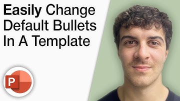 Tutorial - How to Easily Change Default Bullets in a Powerpoint Template [2025 Full Guide]
