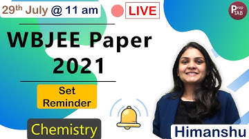 ⚡ 𝐖𝐁𝐉𝐄𝐄 𝟐𝟎𝟐𝟏 | 𝐋𝐢𝐯𝐞 𝐩𝐚𝐩𝐞𝐫 𝐝𝐢𝐬𝐜𝐮𝐬𝐬𝐢𝐨𝐧 | 𝐂𝐡𝐞𝐦𝐢𝐬𝐭𝐫𝐲 ⚡