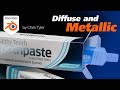 Create metallic toothpaste packaging, Part 3: Layered material setup