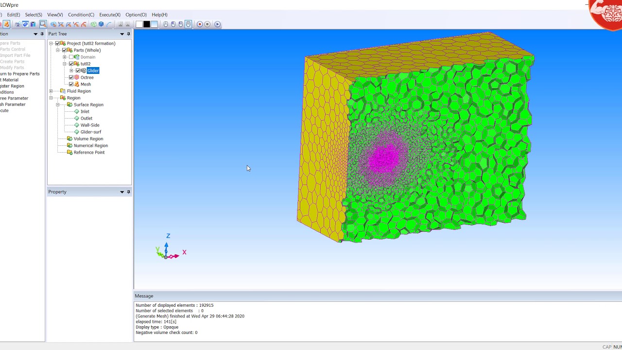 29 Tutorial 2 Execute save CFD scFlow - YouTube