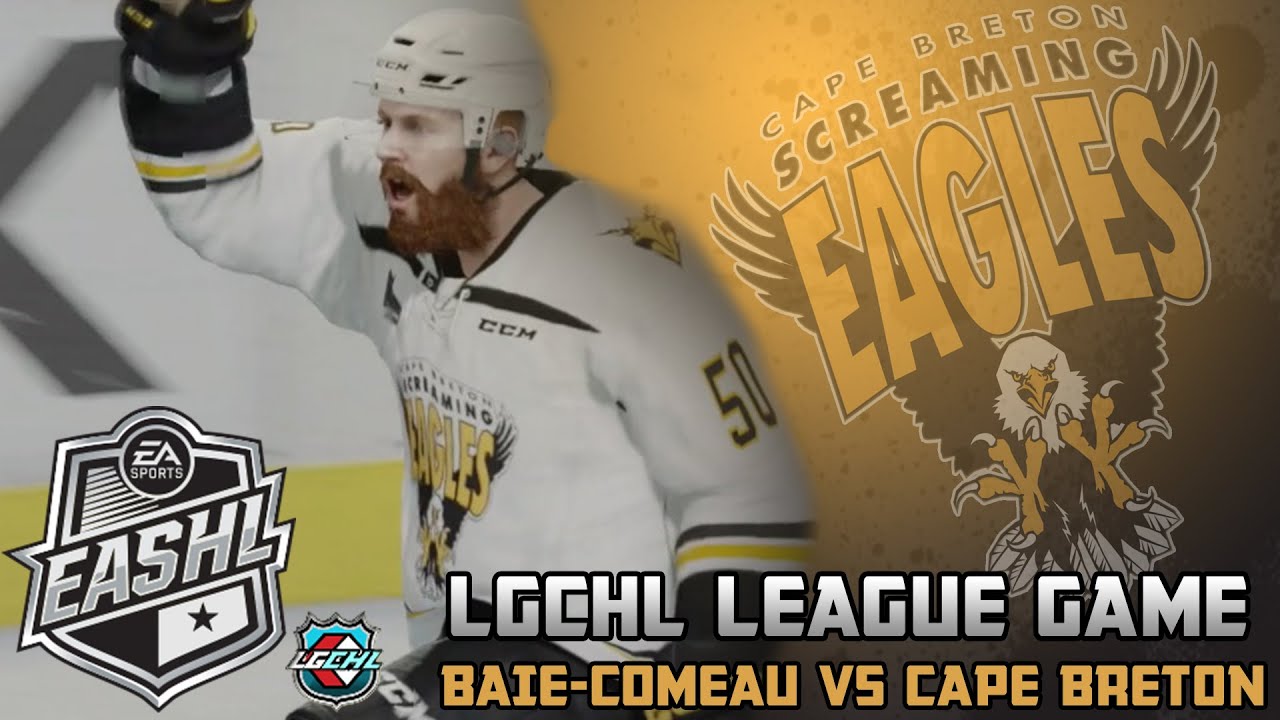 NHL 16 EASHL - 1ST LGCHL LEAGUE GAME!
