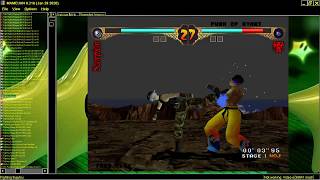 ARCADE MACHINES MAME FIGHTING BUJUTSU 1997 KONAMI screenshot 5