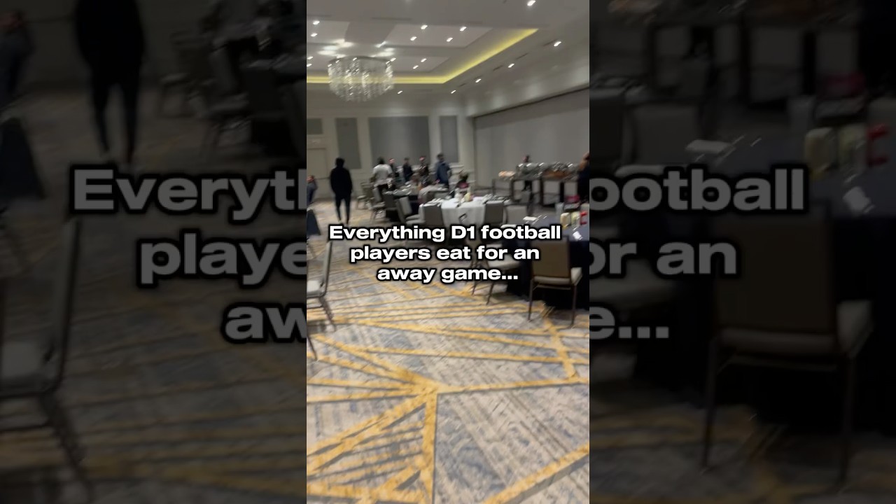 And they say football players eat a lot🤣 