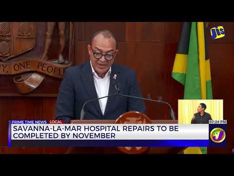 Savanna-La-Mar Hospital Repairs To Be Complete By November | TVJ News
