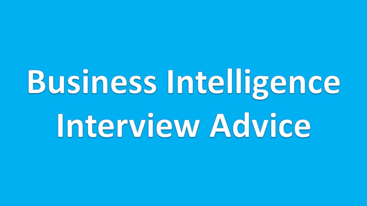 business intelligence analyst interview questions