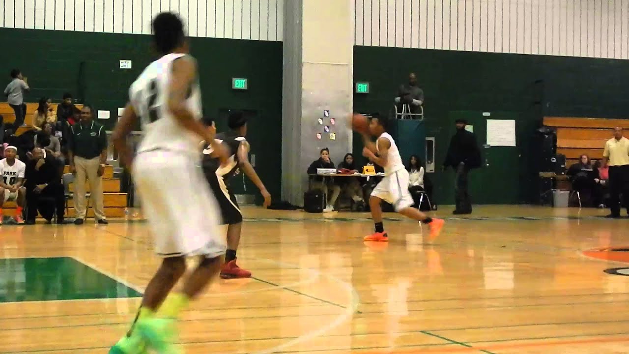 Owings Mills/Forest Park boys basketball Spark at the Park 12/13/13