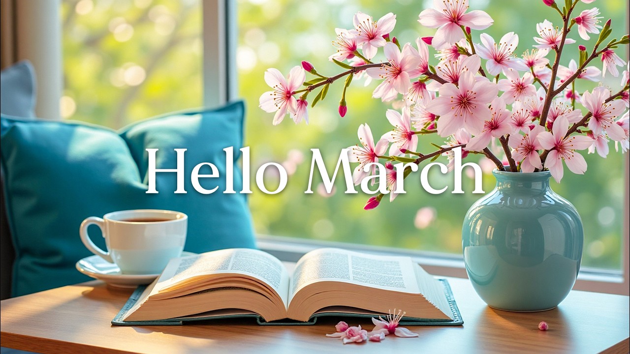 Утреннее настроение 🌸💗 Начните свой день позитивно вместе со мной - Привет, март!