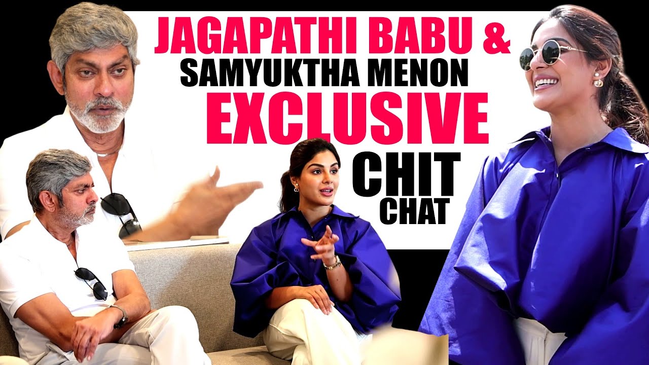 Actor Jagapathi Babu & Samyukthamenon Exclusive Chit Chat | Telugu Interviews | SumanTV Neha