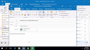 Outlook Mail Merge with Attachments