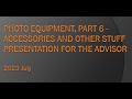 Advisor, Equipment pt6 - ACCESSORIES and Other Stuff 2023 (437b)
