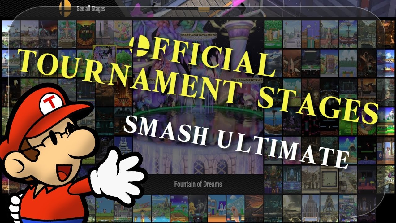 Finalized List Of Legal Stages Super Smash Bros Ultimate YouTube