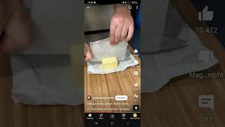 Testing Lifehack: Butter – An Unexpected Helper? 🧈🤔 #lifehack #testing #butter #shorts