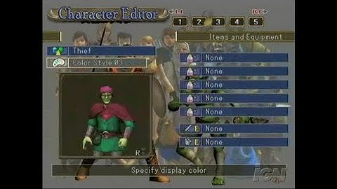 RPG Maker 3 PlayStation 2 Gameplay_2005_11_10