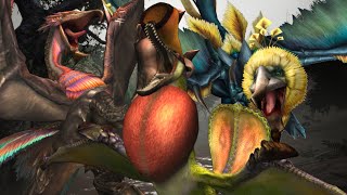 All Hypnocatrice, Farunokku And Qurupeco Roars Mhf,Mhfg,Mh3