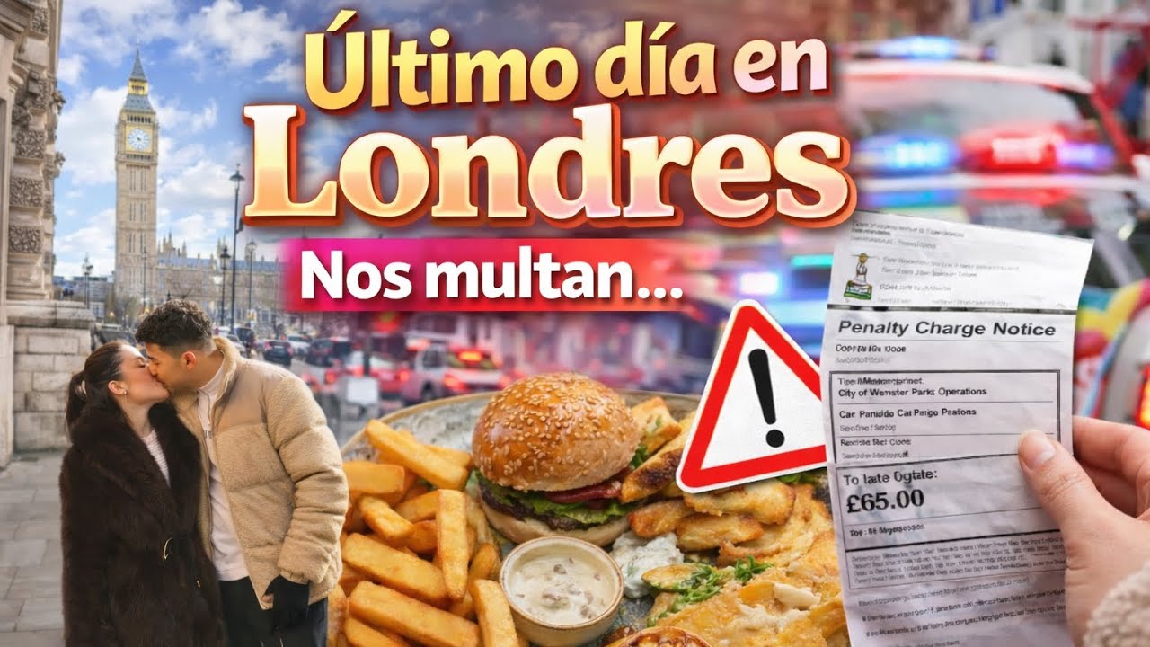 Último día en Londres... y nos MULTAN😳💸| Vlog3