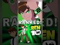 Ben 10 Theme Songs Ranked Worst To Best Ben10 Ranked Fyp 