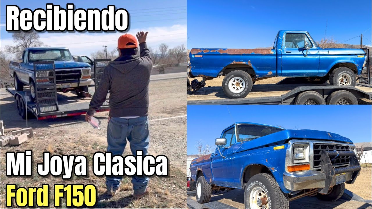 Don Chori Está Recibiendo La Troca Ford 1978!🔥
