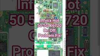 Infinix Hot 50 5G X6720 Power On/Off & Volume Key Ways Diagram | Mobile Repairing 🔥