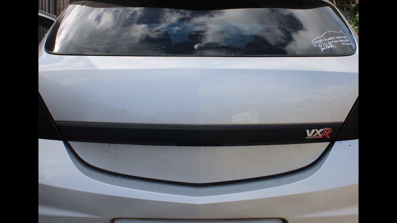 How to DeWiper your Vauxhall Astra VXR YouTube