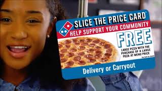 Dominos Slice the Price Fundraiser: Day 1