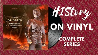 S8-EP34 Michael Jackson History album on vinyl-complete series