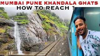 Maharashtra Monsoon starts First Rainfall in Mumbai Pune train route full Experience