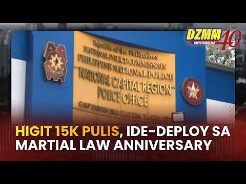 Higit 15K pulis, ide-deploy sa Martial Law anniversary | Headline sa Hapon (17 September 2026)