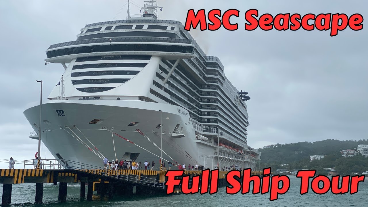 MSC Seascape Full Ship Tour