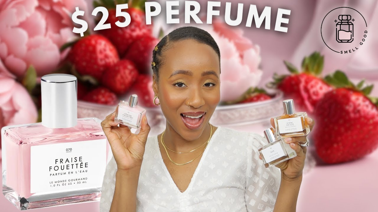 NEW Fraise Fouettéé Perfume by Le Monde Gourmand | + CHAI ÉPICÉ & 000 Budget Fragrance Review | Ep 3