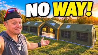 I Didn't Know Inflatable Tents Could Do THIS!