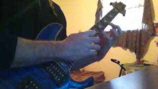 E minor heavy/rock guitar backing track