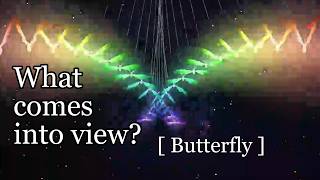 Pendulum Wave Art [ Butterfly ] | 振り子ウェーブアート-癒しの物理シミュレーション #11