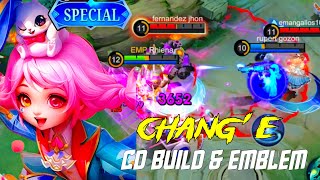 CHANGE COOLDOWN REDUCTION BUILD AND EMBLEM 2025 | MOBILE LEGENDS BANG BANG