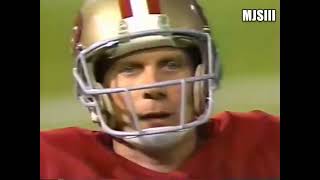 1990 week 13 MNF New York Giants at San Francisco 49ers