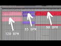 Use this hack to build sets with multiple tempos in ableton live