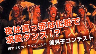 美男子コンテスト 夜は真っ赤な化粧で求愛ダンス Youtube