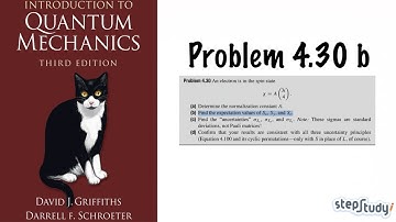 Problem 4.30 b) Introduction to Quantum Mechanics