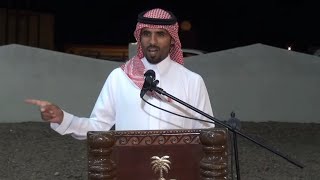 قصيده الشاعر فيصل الهجله في حفل ذوي براك لتكريم العقيد صالح معوض  الهجله