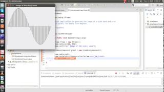 Prog. Project - Image of a sin(x) wave - (J Graphics)