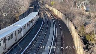 25 (Mostly) Above Ground Metro Systems from Around the World