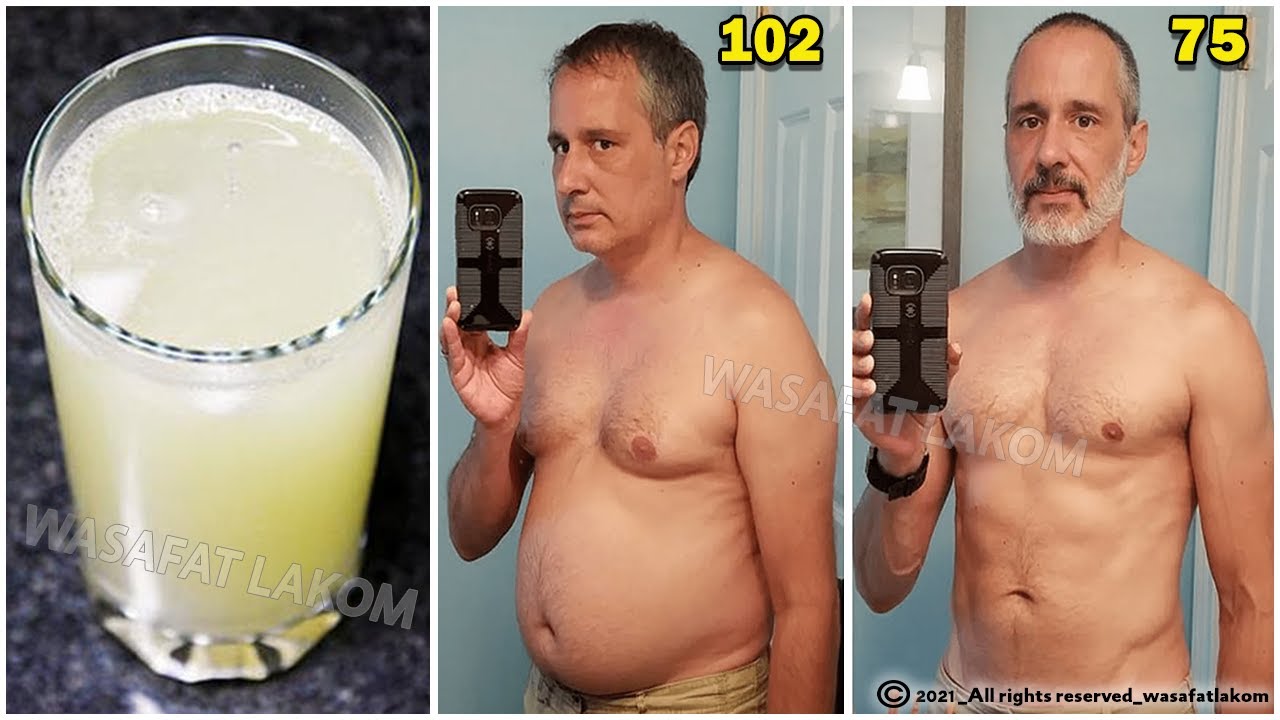Drink these things together to lose belly fat in 7 days! No exercise, no diet